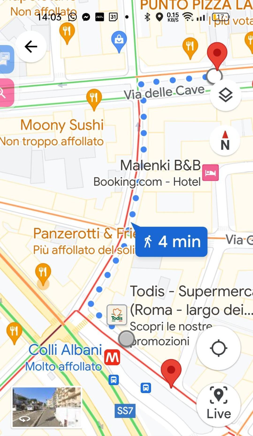 Ferienwohnung Casa Mia Metro A 100Mt Rom Exterior foto